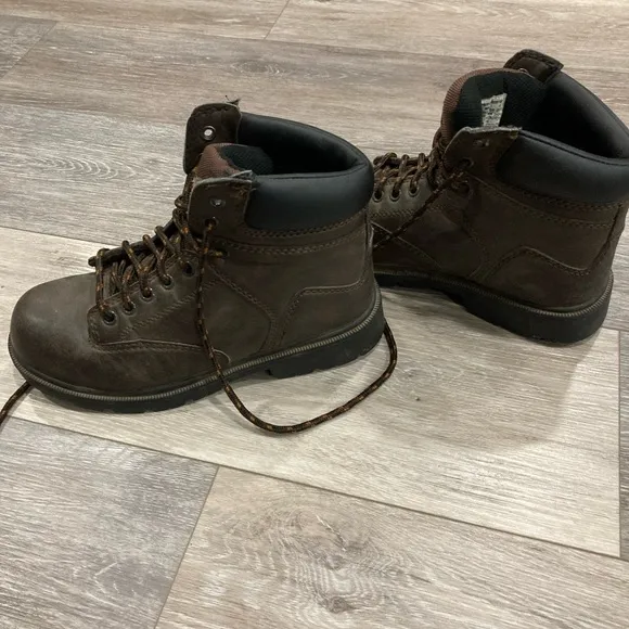 Brahma Brown Boots Men’s 6 Lace Up Work Boots