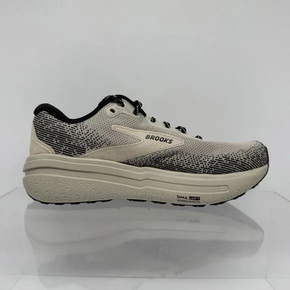 Brand New Men Brooks Ghost Max 2 Pelican Tan Beige Running 1104311D092 Size 8.5
