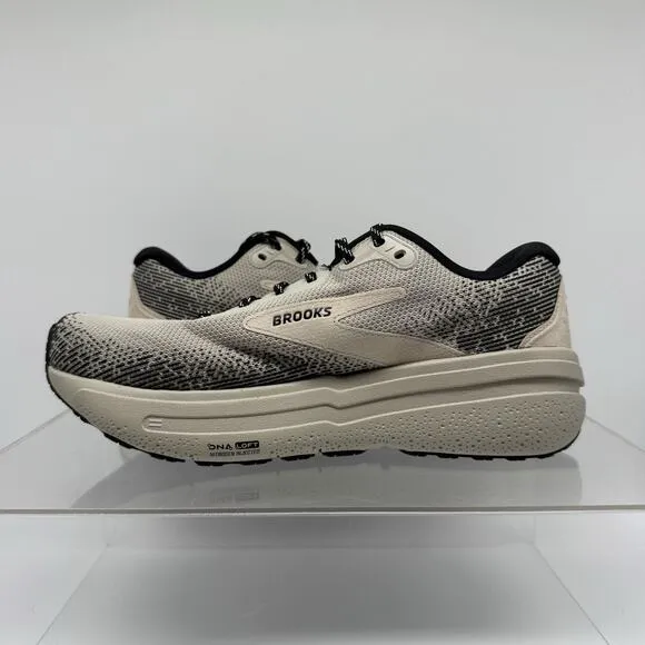 Brand New Men Brooks Ghost Max 2 Pelican Tan Beige Running 1104311D092 Size 8.5