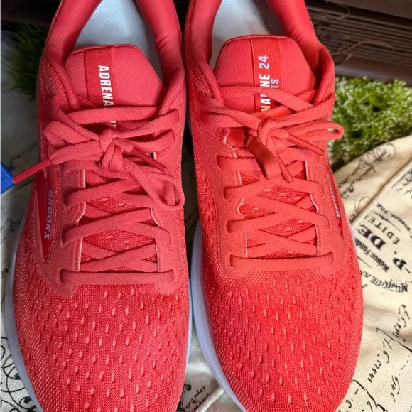 Brooks Adrenaline 24 Women's Athletic Shoes - Red