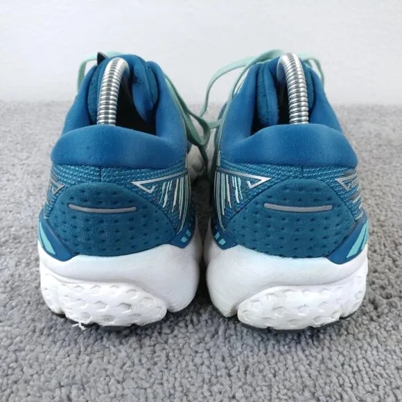 Brooks Adrenaline GTS 19 Womens Size 10 Running Shoes Turquoise Blue Trainers