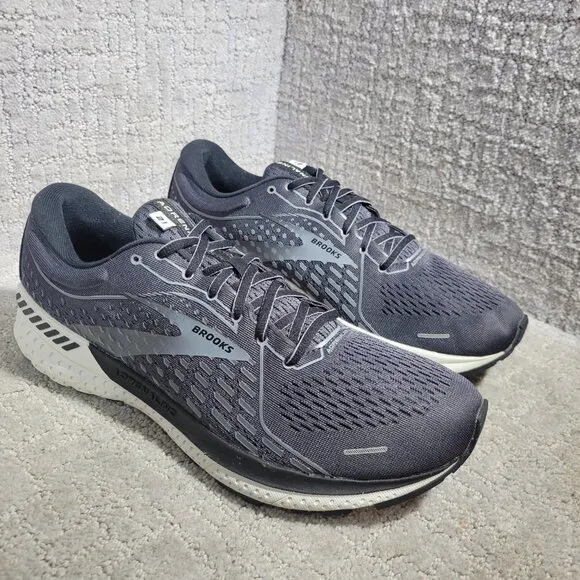 Brooks Adrenaline GTS 21 Men's Size 11 Narrow US Gray Running Shoes 1103491B093