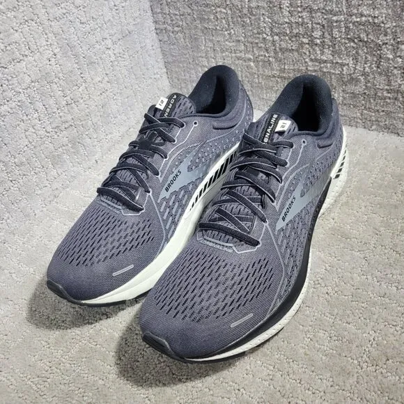 Brooks Adrenaline GTS 21 Men's Size 11 Narrow US Gray Running Shoes 1103491B093
