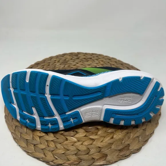 BROOKS Adrenaline GTS 23 Running Shoes Black Blue Green Size 11 NARROW Men's