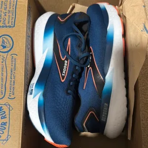 Brooks Blue and Orange Running Shoes
