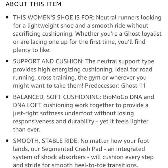Brooks Ghost 12 Running Shoes
