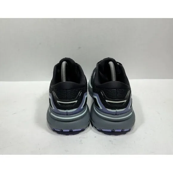 Brooks Ghost 15 Women’s Size 10 Running Shoes 1203801B011 Black Purple