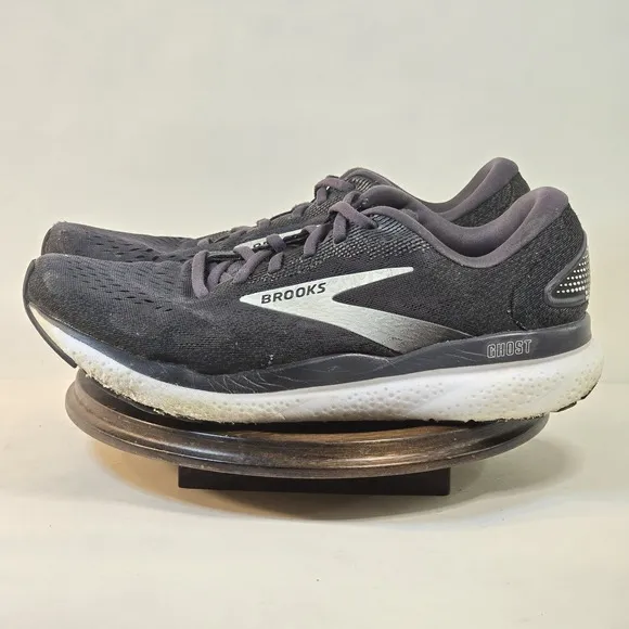 Brooks Ghost 16 Mens Size 10 Running Shoes Athletic Sneakers Black 1104181D090