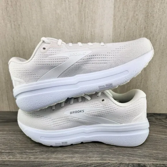 Brooks Ghost Max 2 Size 12 Mens Bright White Casual Walking Running Shoes