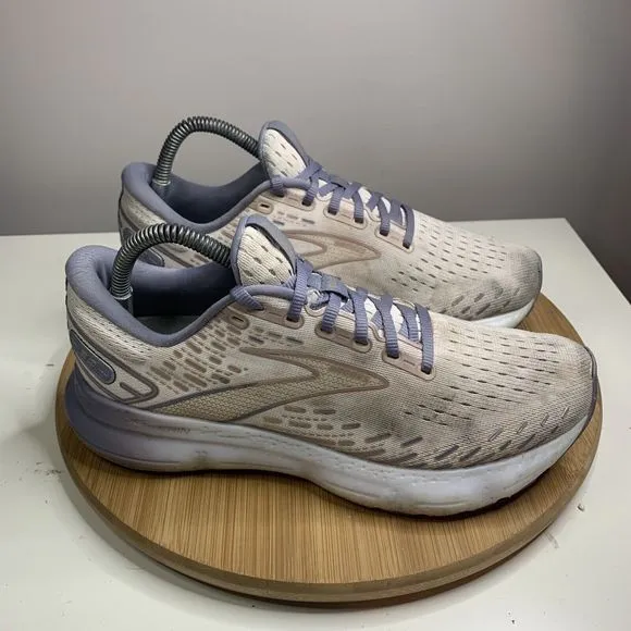 Brooks Glycerin 20 Women's Size 9.5 B Med Running Shoes Lilac Purple Gray