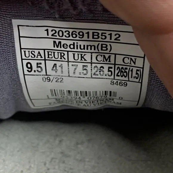 Brooks Glycerin 20 Women's Size 9.5 B Med Running Shoes Lilac Purple Gray