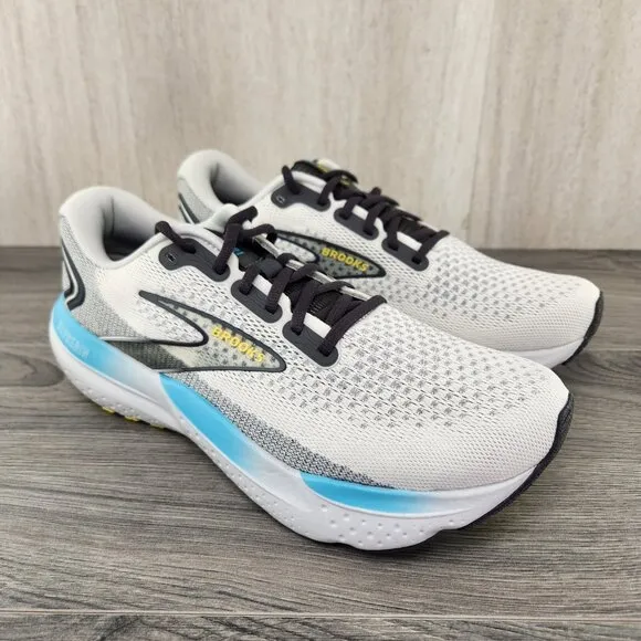 Brooks Glycerin 21 Size 10 Mens Coconut Forged Iron Grey Black Casual Shoes