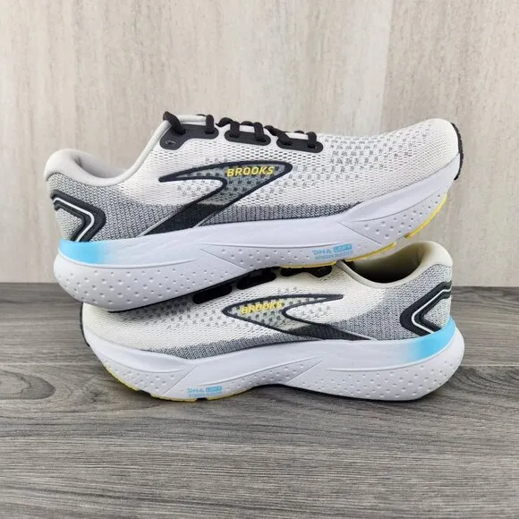 Brooks Glycerin 21 Size 10 Mens Coconut Forged Iron Grey Black Casual Shoes