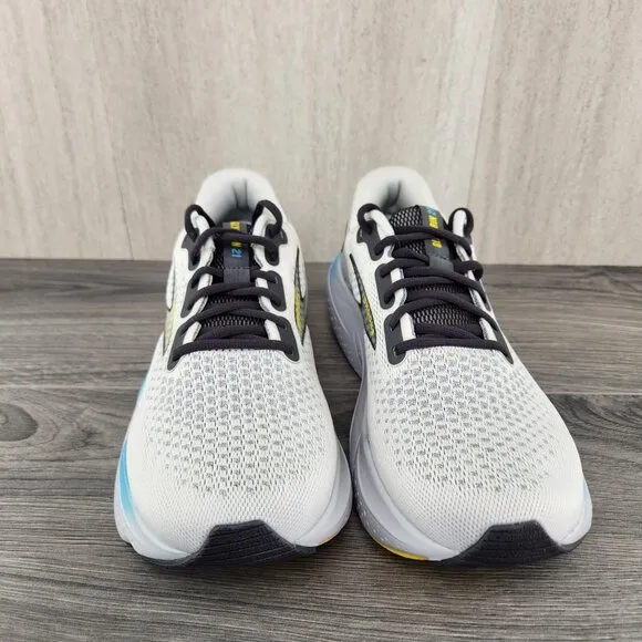 Brooks Glycerin 21 Size 10 Mens Coconut Forged Iron Grey Black Casual Shoes