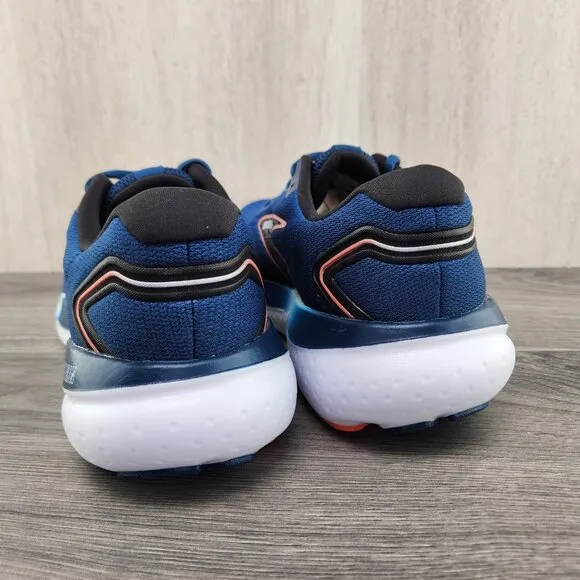 Brooks Glycerin 21 Size 11.5 Mens Blue Opal Black Nasturtium White Running Shoes