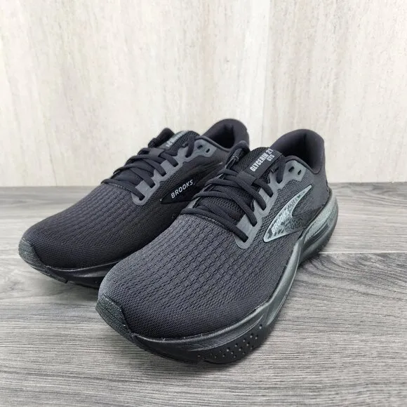 Brooks Glycerin GTS 21 Size 8 Mens Black Ebony Casual Running Athletic Shoes