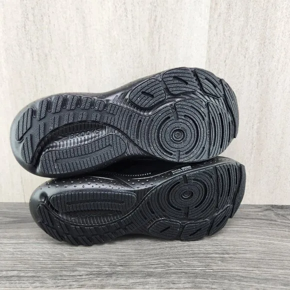 Brooks Glycerin GTS 21 Size 8 Mens Black Ebony Casual Running Athletic Shoes