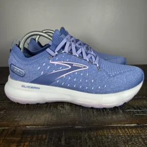 Brooks Glycerin Stealthfit 20 Womens Size 9.5 Running Shoes 1203721B402 Blue