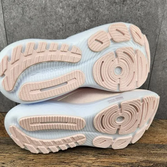 Brooks Glycerin StealthFit 21 Size 7.5 Womens Pink Marshmallow Running Shoes