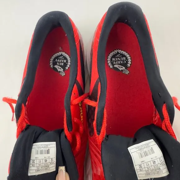Brooks Launch 3 red running shoes