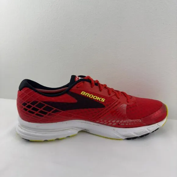 Brooks Launch 3 red running shoes