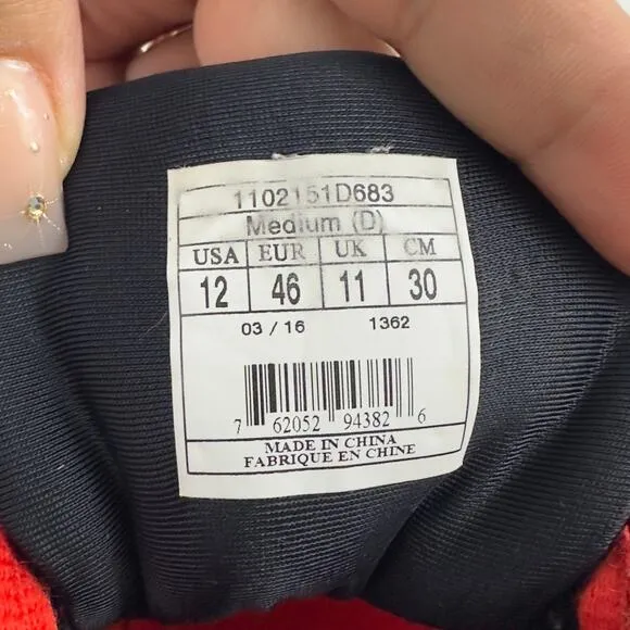 Brooks Launch 3 red running shoes