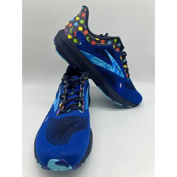Brooks Launch 9 Running Shoes Blue/Peacoat/Yellow Men's Size 10,🛒