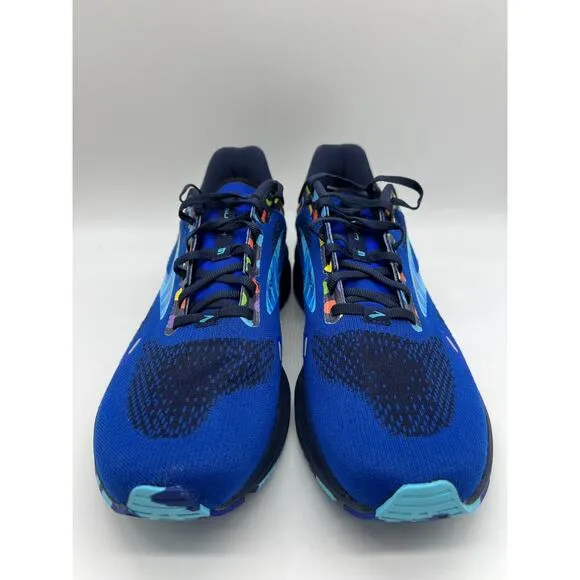 Brooks Launch 9 Running Shoes Blue/Peacoat/Yellow Men's Size 10,