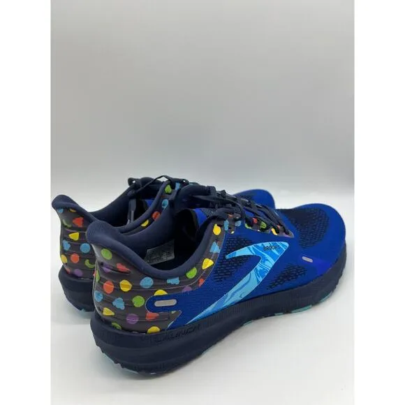 Brooks Launch 9 Running Shoes Blue/Peacoat/Yellow Men's Size 10,🛒