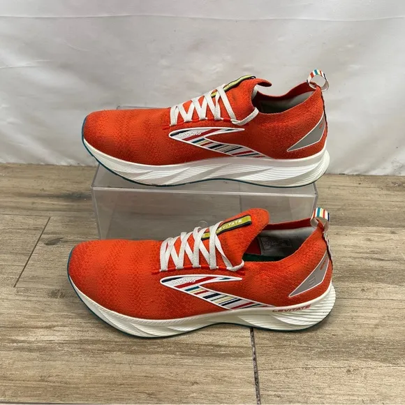 Brooks Levitate Stealthfit 6 Men's 13 D Running Shoes Red Sneakers Athletic