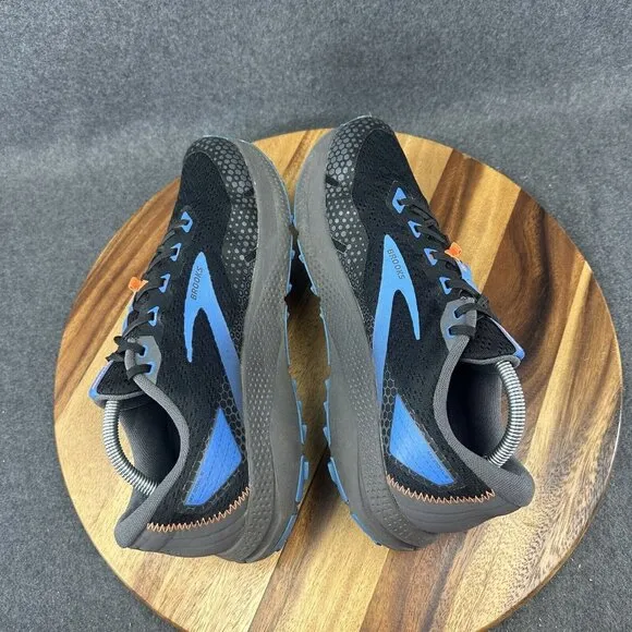 Brooks Mens Divide 3 1103811D017 Black Blue Running Shoes Sneakers Size 11