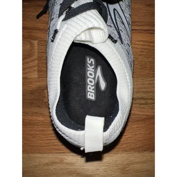 Brooks Men's Glycerin Stealthfit 20 Shoes 110384 1D 135 White/Gray Sz 11.5 NEW