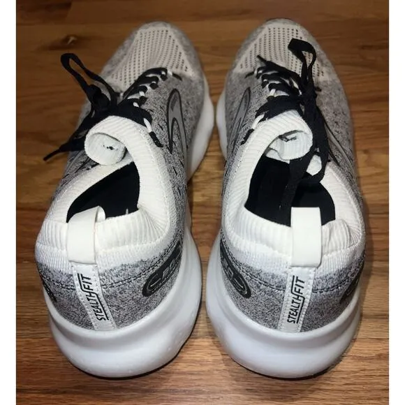 Brooks Men's Glycerin Stealthfit 20 Shoes 110384 1D 135 White/Gray Sz 11.5 NEW