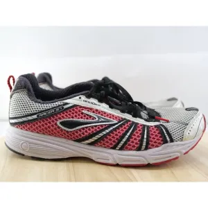 Brooks Mens Racer‎ ST 5 1000181D610 Red White Running Shoes Sneakers Size 8.5
