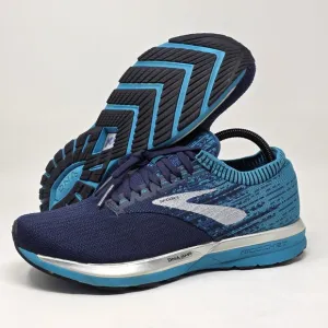 Brooks Womens Size 10 Ricochet 1202821B482 Blue Running Shoes Lace Up Pre-owned