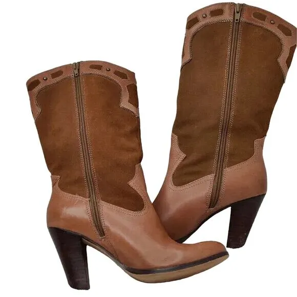 Brown miranda lambert Western Cowboy Boots Size US 6.5M