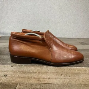 Bruno Magli Men’s Size 10.5 Chelsea Ankle Dress Loafer Boots Brown Leather