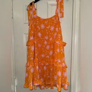 Buddy Love Pink/Orange Dress With Flowers