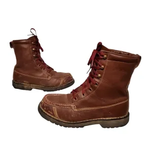 Cabela's Gore-Tex Brown Leather Lace-Up Combat Hiking Boots Men's Size 9D
