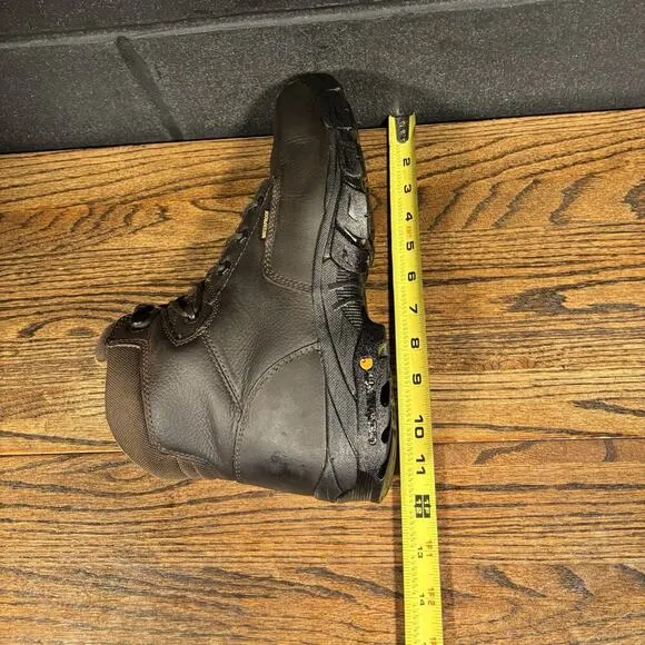Carhartt CMH6144 Brown Leather Hiking Work Boots Waterproof Men’s 10