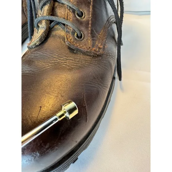 Carolina Logger Work Boots Sz 11.5 D Mens Leather Waterproof Steel Toe Brown