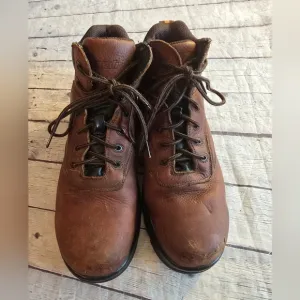 CASEIN WATERPROOF SAFETY BOOTS BROWN C1-9006 LEATHER WORK MEN'S SIZE 10.5W
