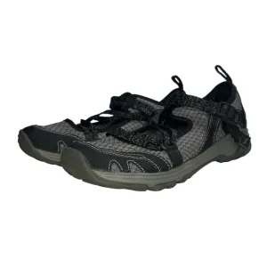 Chaco Outcross Evo Mary Jane Hiking Shoes Outdoor Strappy Gray Black Women 7
