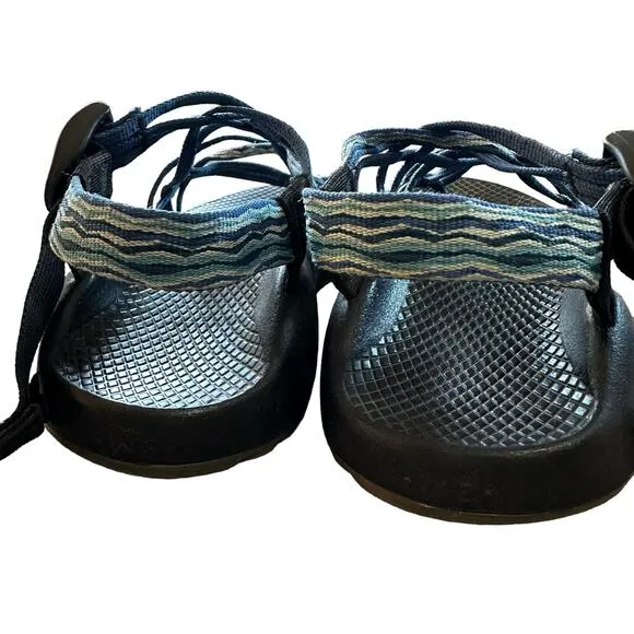 Chaco | Size 8 ZX3 Yampa Toe Loop Sport Water Sandal Sand Dune Blue Womens