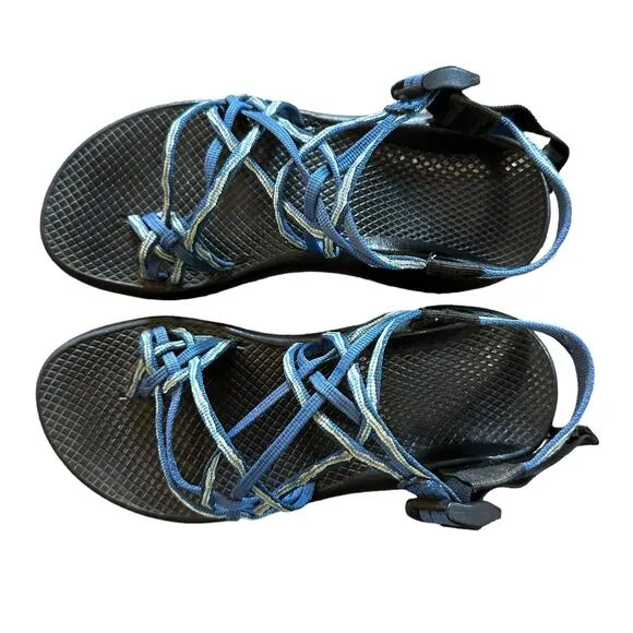 Chaco | Size 8 ZX3 Yampa Toe Loop Sport Water Sandal Sand Dune Blue Womens