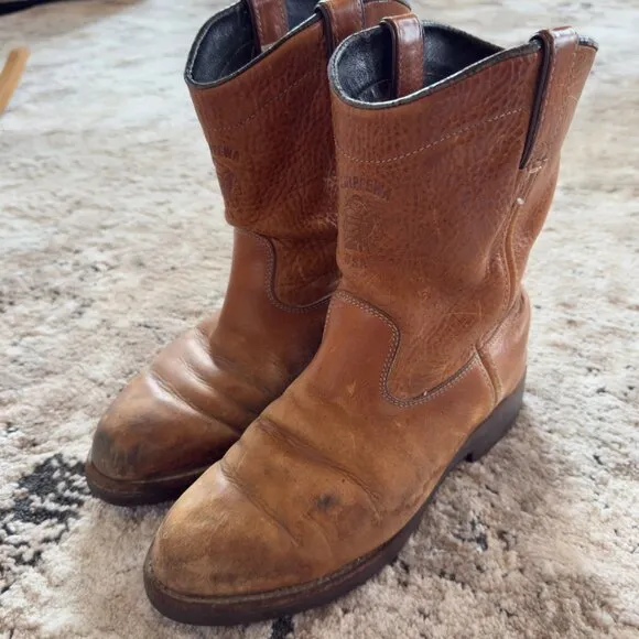Chippewa American Made Pull On Work Western Boots Soft Toe 10.5