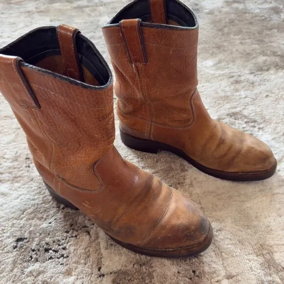 Chippewa American Made Pull On Work Western Boots Soft Toe 10.5