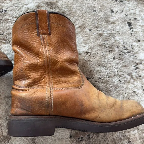 Chippewa American Made Pull On Work Western Boots Soft Toe 10.5