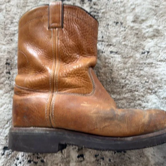 Chippewa American Made Pull On Work Western Boots Soft Toe 10.5