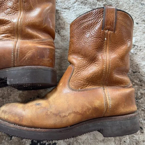 Chippewa American Made Pull On Work Western Boots Soft Toe 10.5